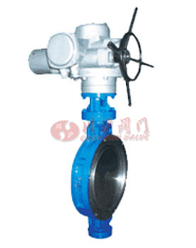 三偏心電動(dòng)對(duì)夾蝶閥