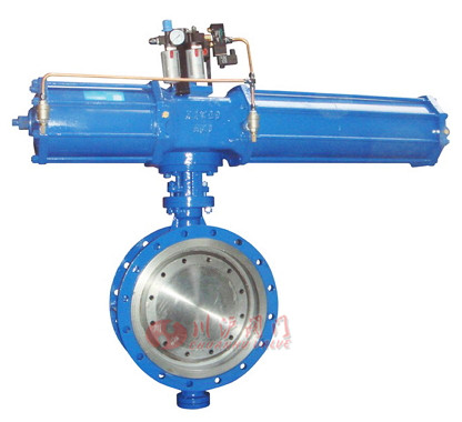 氣動(dòng)三偏心法蘭蝶閥