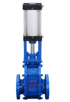 氣動雙閘板閘閥