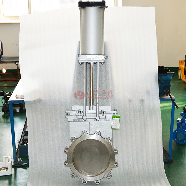 氣動插板閥實(shí)物圖